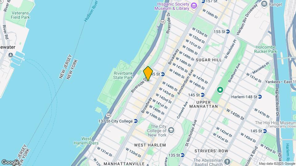 610 West 143rd Street Map and Location Details