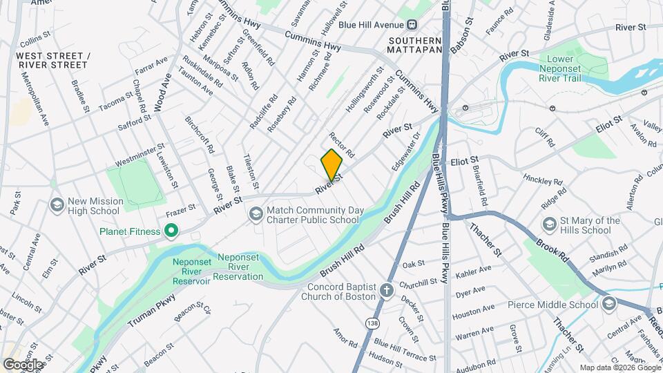 686 River St Map and Location Details