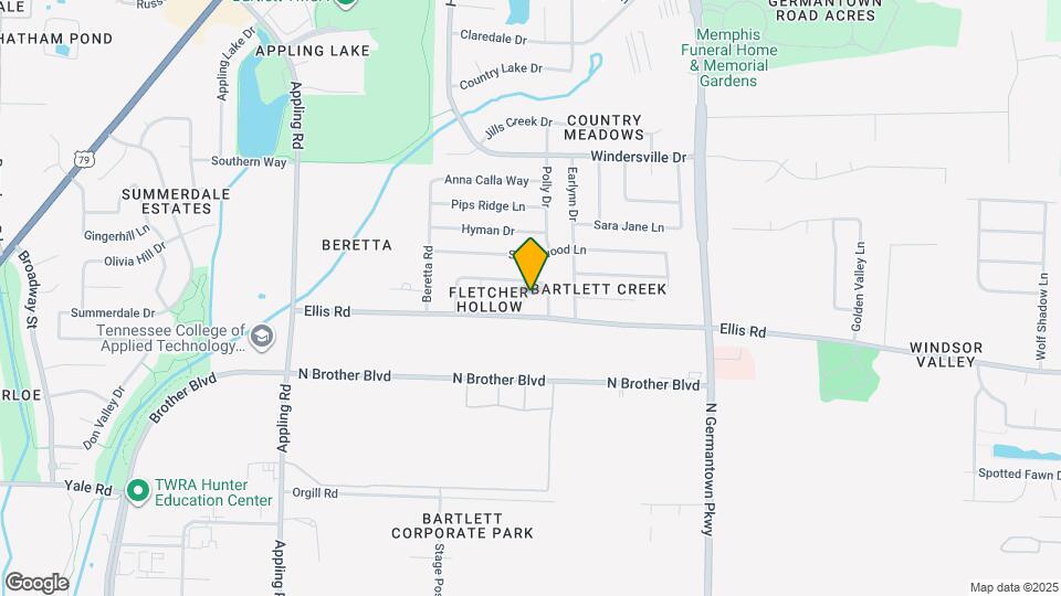 3430 Roxee Run Cv Map and Location Details