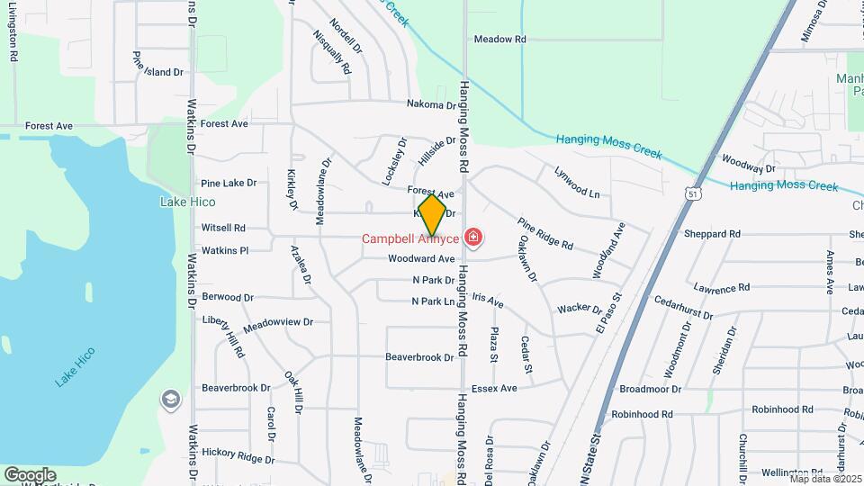 525 Witsell Rd Map and Location Details