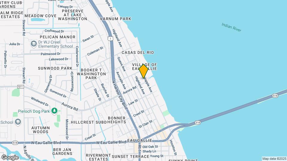 1832 Pineapple Ave Map and Location Details