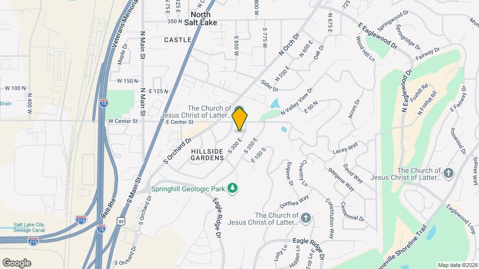 44 S 300 E Map and Location Details