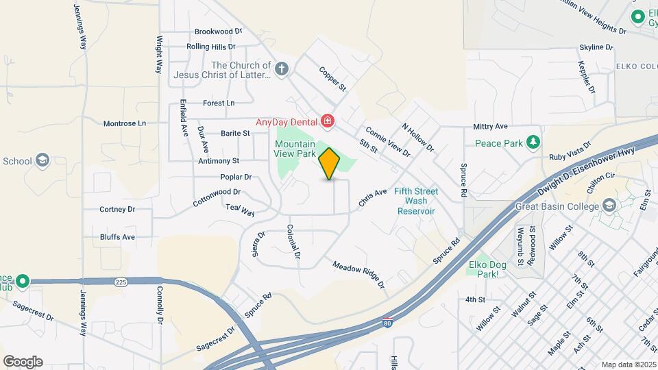 2331 Virginia Way Map and Location Details