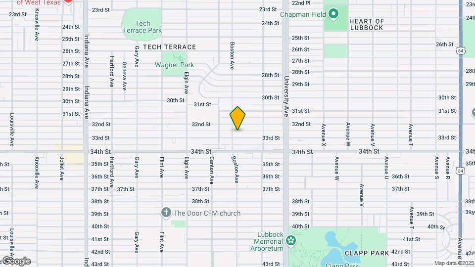 2622 33rd St Map and Location Details