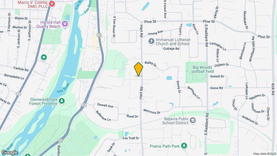 493 Sunset Dr Map and Location Details