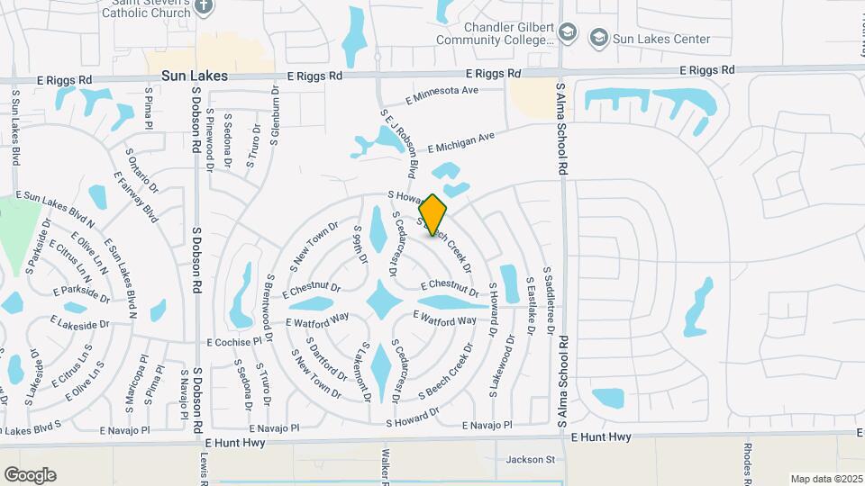 25835 S Greencastle Dr Map and Location Details