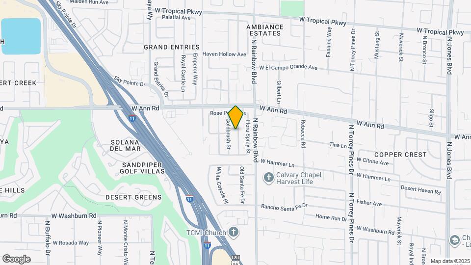 5501 Carnation Meadow St Map and Location Details