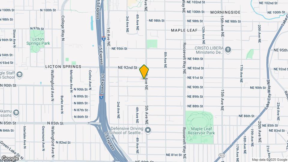 9017 5th Ave NE Map and Location Details