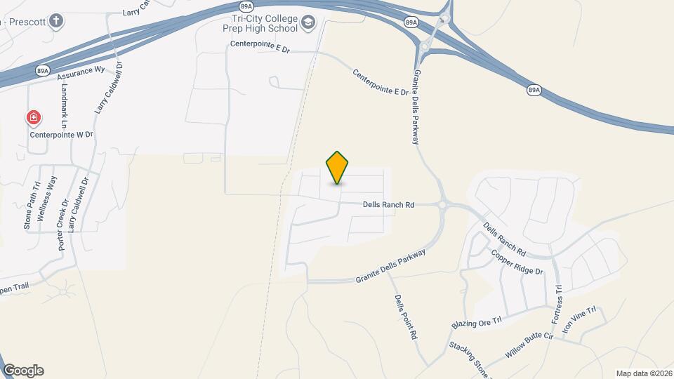 5324 Climbing Rock Trail Map and Location Details