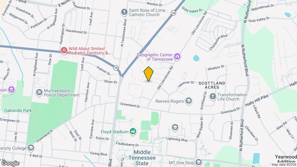 1446 Middleborough Ct Map and Location Details