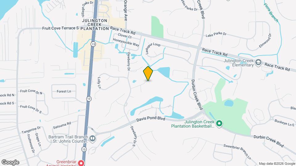 425 Oak Pond Dr Map and Location Details