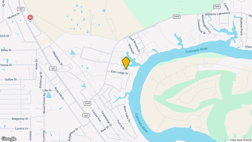 327 Elm Lodge Dr Map and Location Details