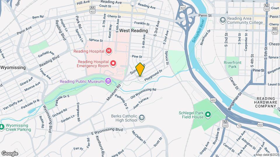 435 Sycamore Rd Map and Location Details