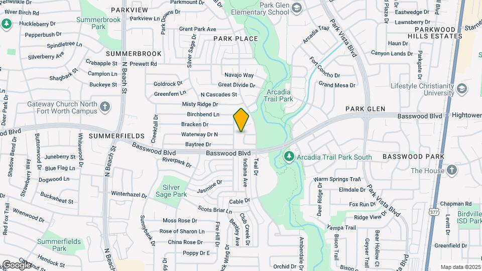 7421 Buckskin Ct Map and Location Details