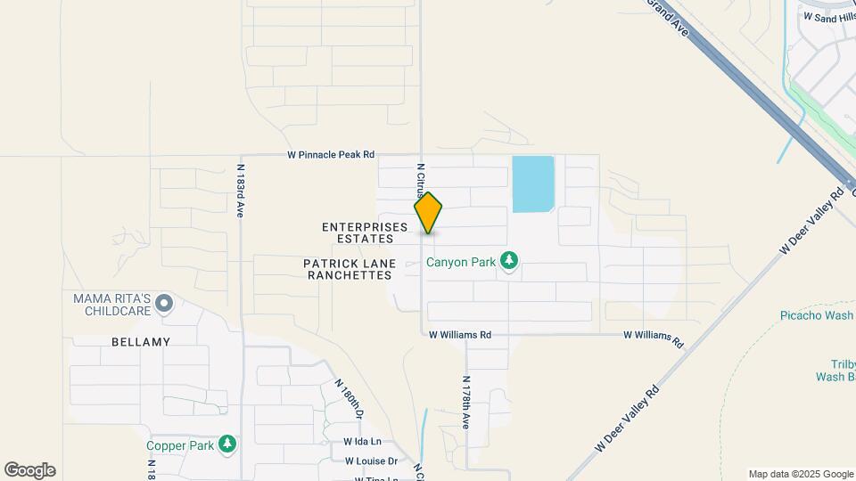 23012 N 178th Ln Map and Location Details