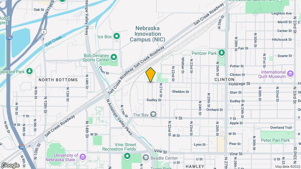 1441 N 20th St Map and Location Details