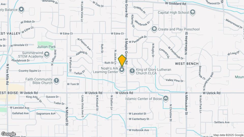 3507 N Maple Grove Rd Map and Location Details