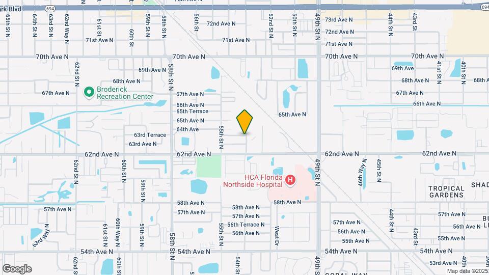 6350 53rd St N Map and Location Details