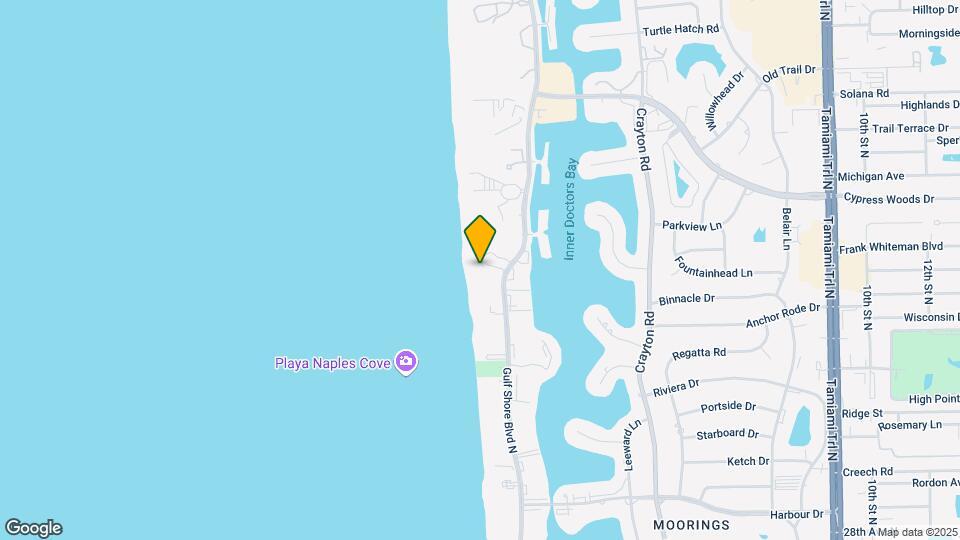 3951 Gulf Shore Blvd N-Unit -1005 Map and Location Details