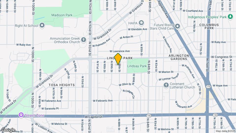 88th Street Apartments Map and Location Details