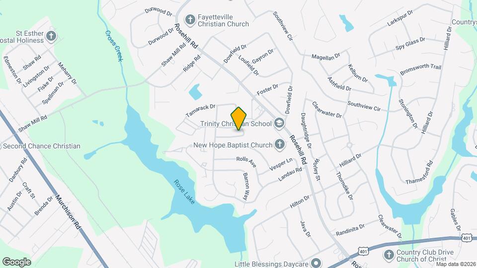 738 Hedgelawn Way Mapa y Detalles de la Ubicación