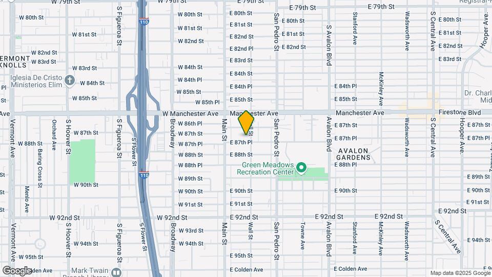 151, 151 1/2, 153 E 87th Place Map and Location Details