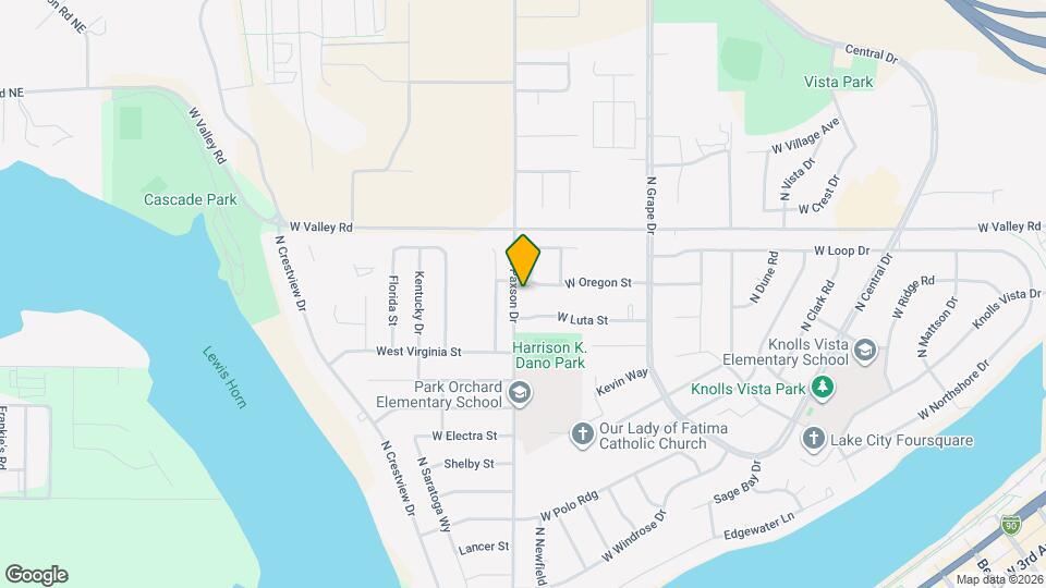 523 N Paxson Dr Map and Location Details