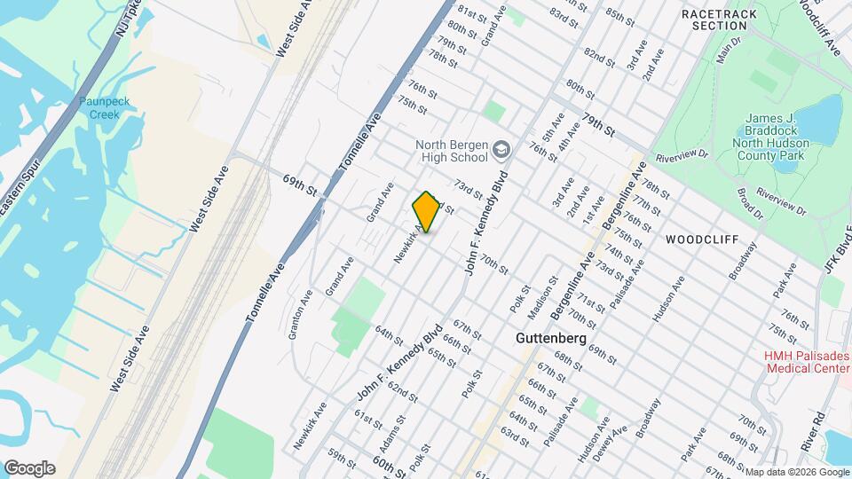 1306 70th St Map and Location Details