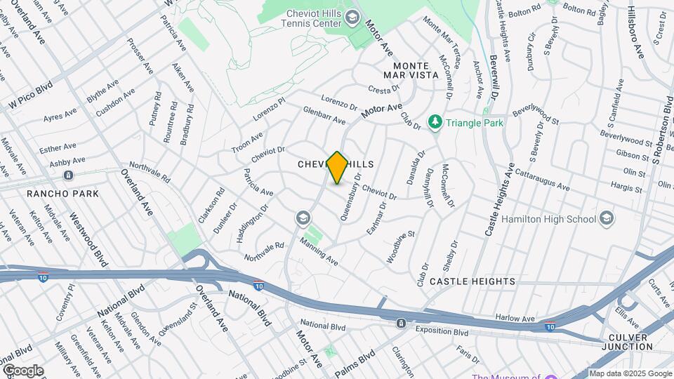 10281 Dunleer Dr Map and Location Details