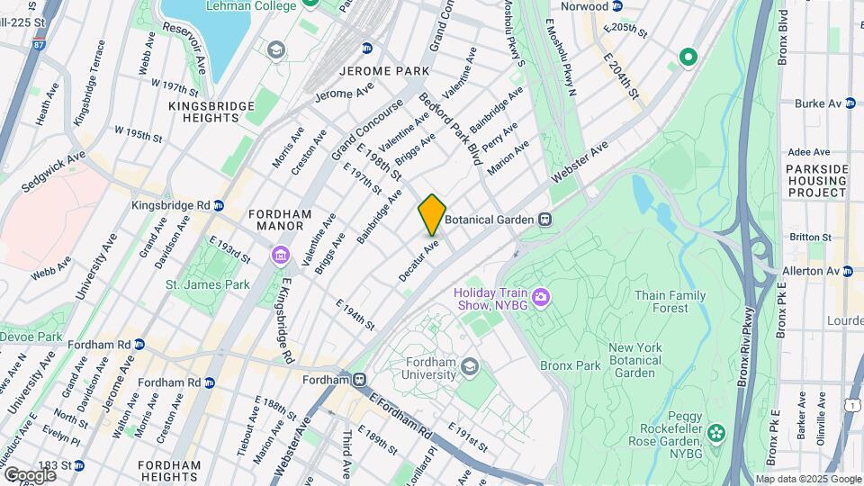 2761 Decatur Ave Mapa y Detalles de la Ubicación