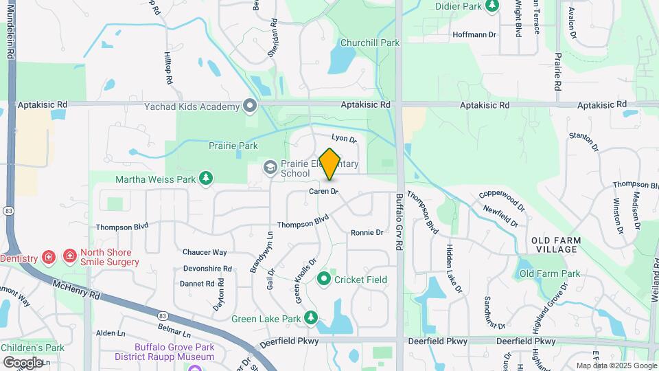 540 Caren Dr Map and Location Details