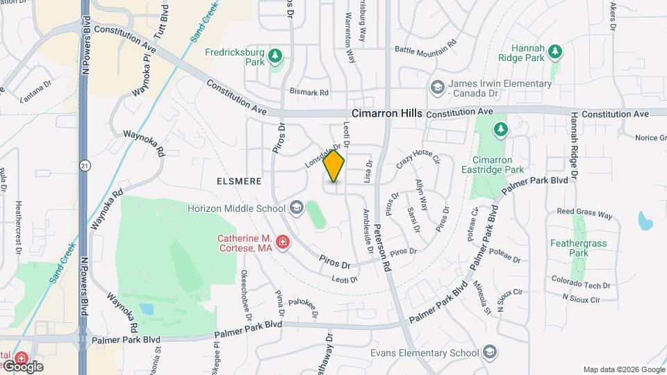 2220 Calistoga Dr Map and Location Details