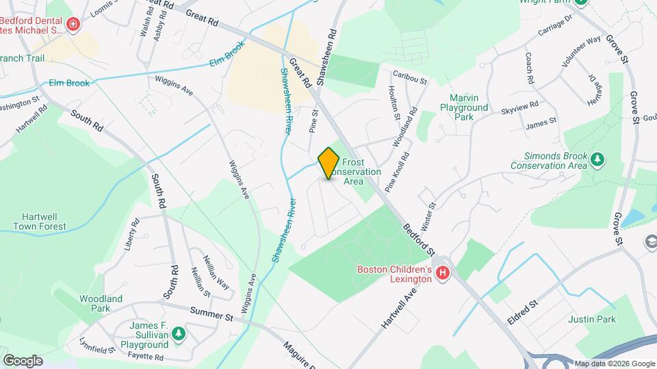 37 Pine St Map and Location Details