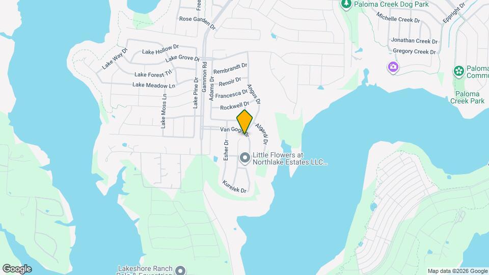 1500 Van Gogh Dr Map and Location Details