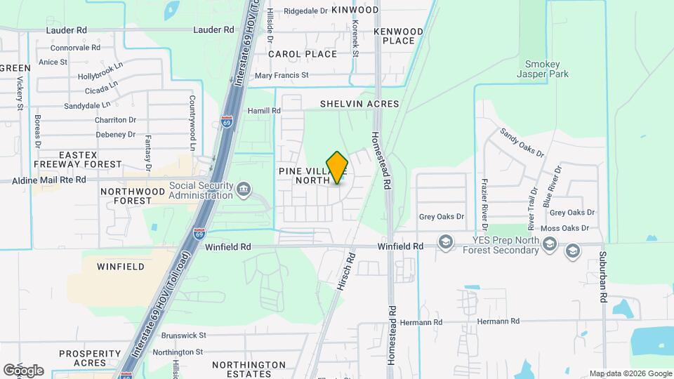 12223 Wild Pine Dr Map and Location Details