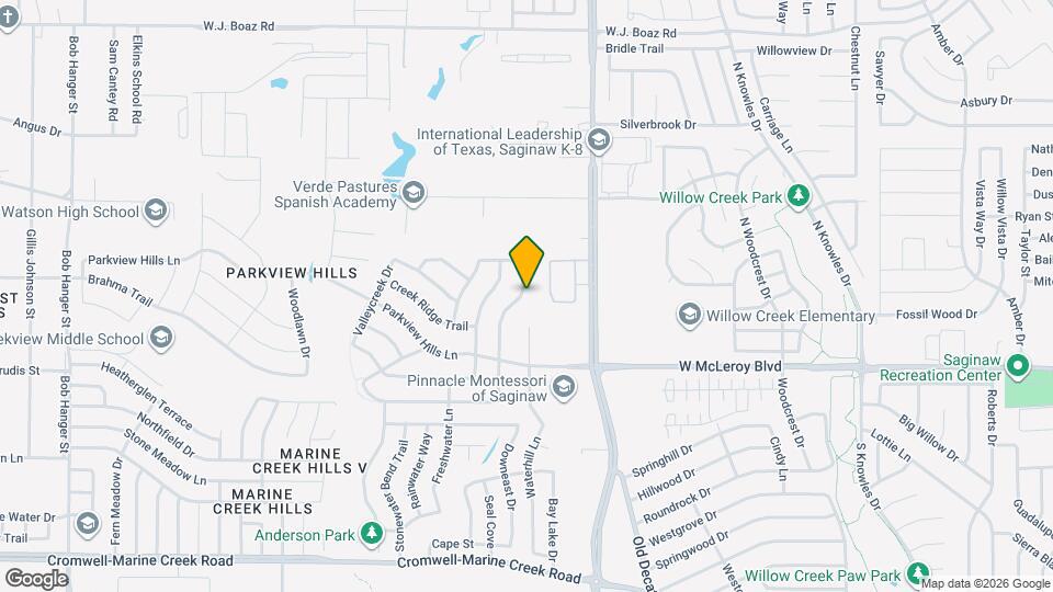 4545 Waterford Dr Mapa y Detalles de la Ubicación