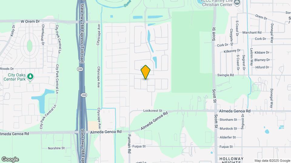 12806 Rainham Ln Map and Location Details