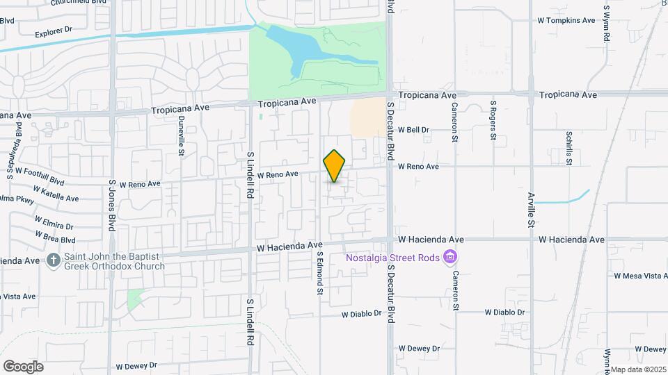 5125 W Reno Ave Mapa y Detalles de la Ubicación