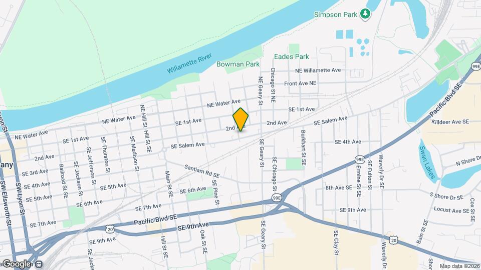 1537 Salem Ave SE, Unit A Map and Location Details