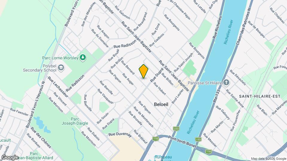 375 Bernard Rue Map and Location Details