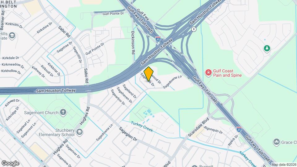 11306 Sageville Dr Map and Location Details