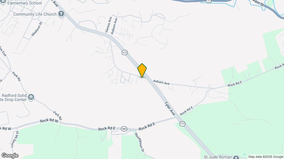 756 Auburn Ave Map and Location Details