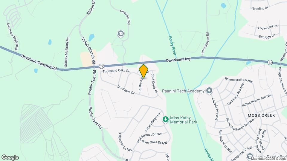 1640 Rustic Arch Way Map and Location Details