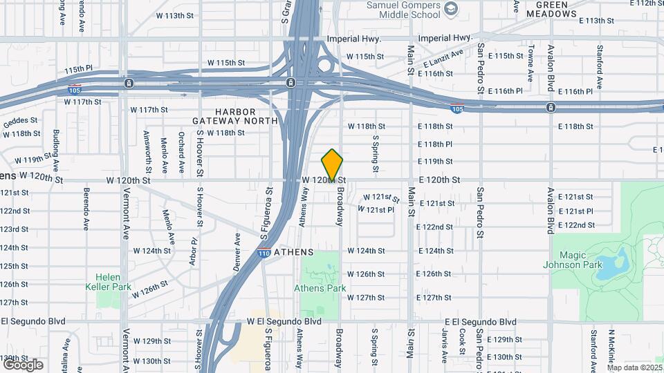 312 W 120th St Map and Location Details