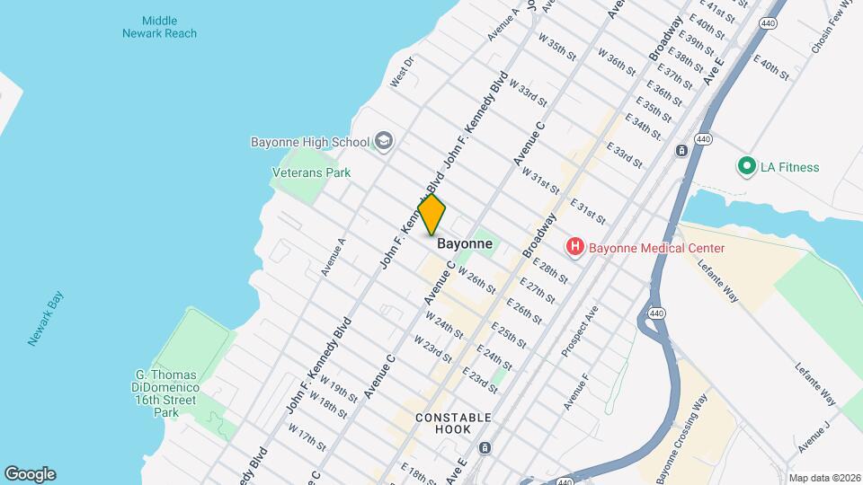 81 W 26th St Map and Location Details