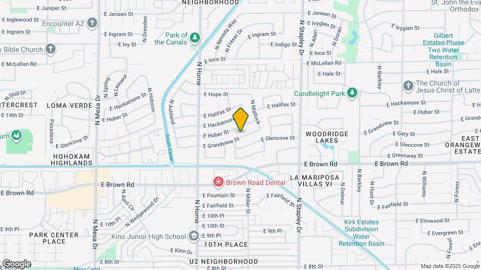 948 E Grandview St Map and Location Details