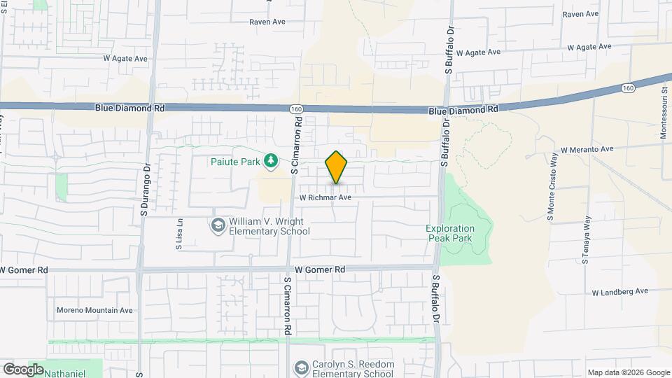 9471 Bighorn Point Ct Map and Location Details