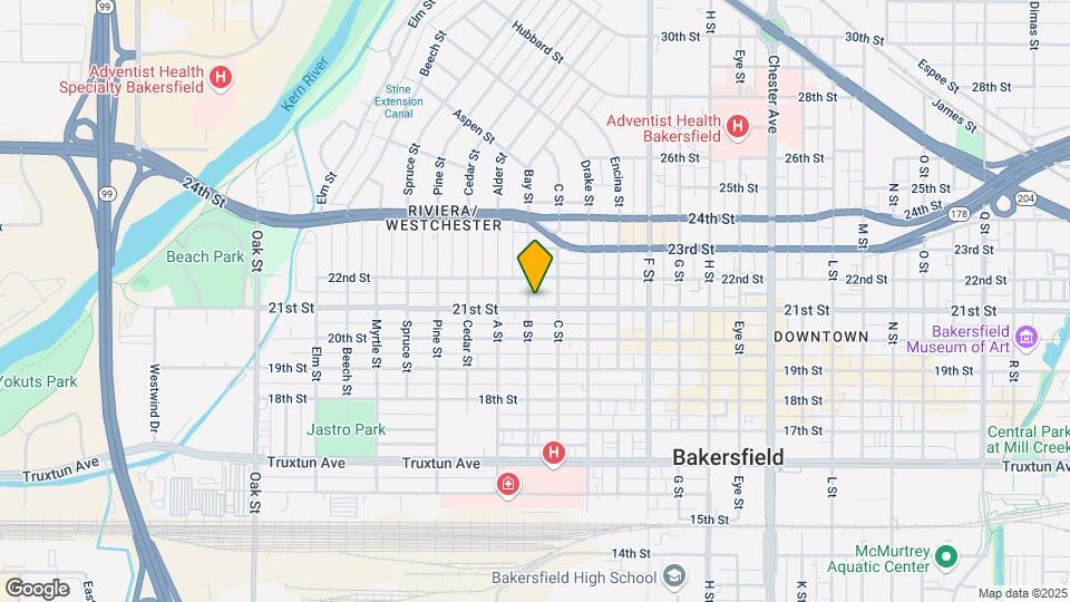 2104 B St Map and Location Details