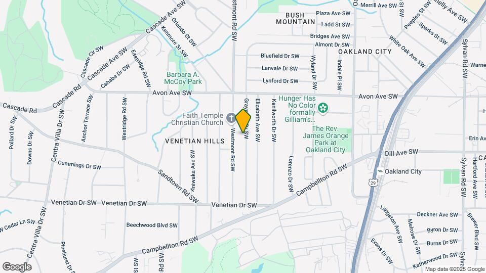 1299 Graymont Dr SW Map and Location Details
