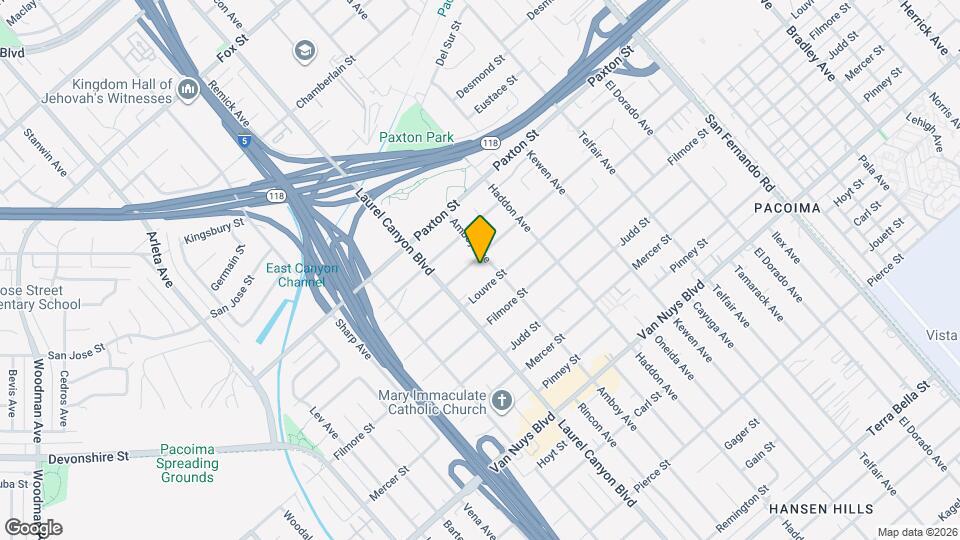 13872 Weidner St Map and Location Details